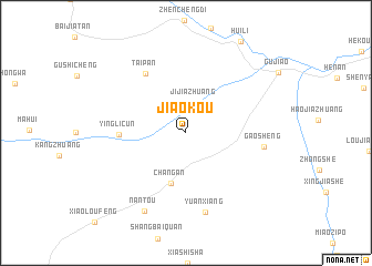 map of Jiaokou