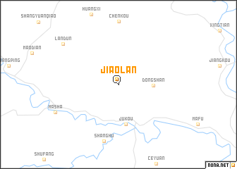 map of Jiaolan