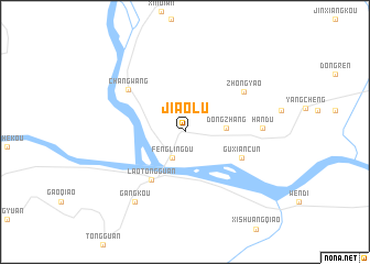 map of Jiaolu