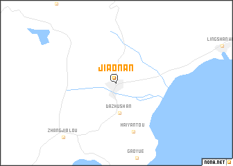 map of Jiaonan