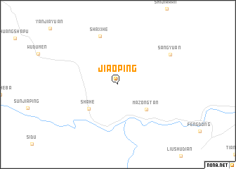 map of Jiaoping