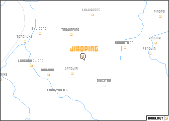 map of Jiaoping