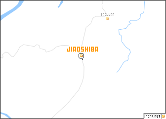 map of Jiaoshiba