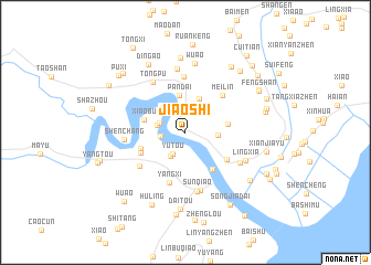 map of Jiaoshi