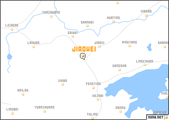 map of Jiaowei