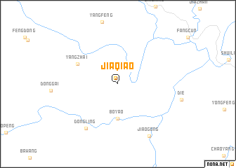 map of Jiaqiao
