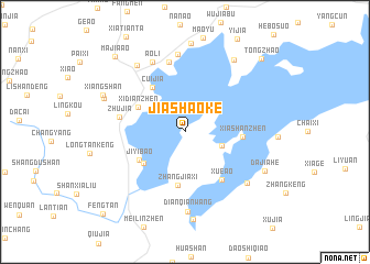 map of Jiashaoke
