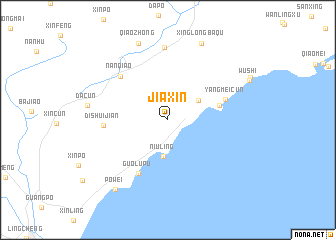 map of Jiaxin