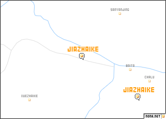 map of Jiazhaike
