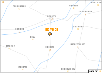 map of Jiazhai