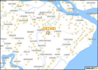 map of Jiazhai