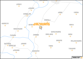 map of Jiazhuang