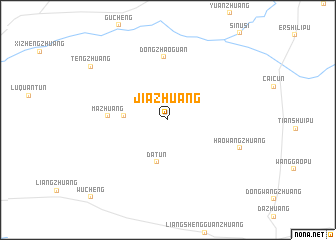 map of Jiazhuang