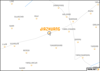 map of Jiazhuang