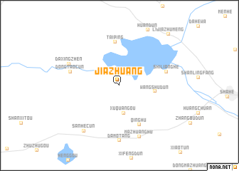 map of Jiazhuang