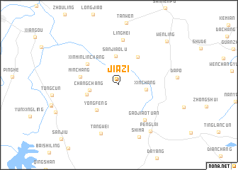 map of Jiazi