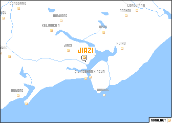 map of Jiazi