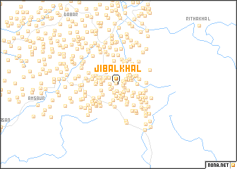 map of Jībalkhāl