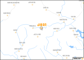 map of Jiban