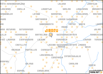 map of Jibarú