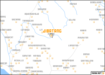 map of Jibatang