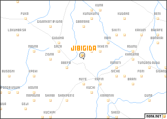 map of Jibigida