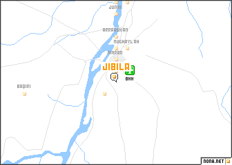 map of Jibila