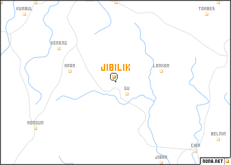 map of Jibilik