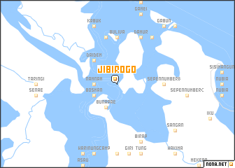 map of Jibirogo