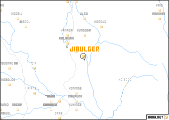 map of Jibulger