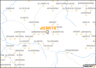 map of Jicarito