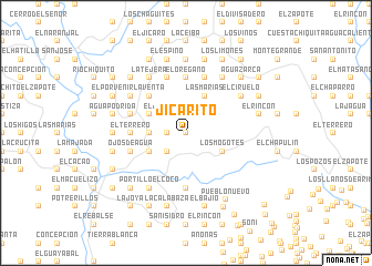 map of Jicarito