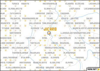 map of Jícaro