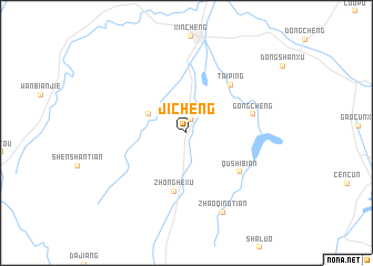 map of Jicheng