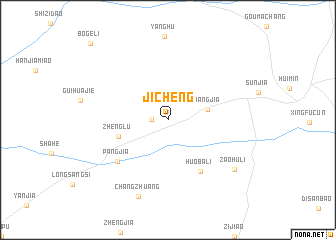 map of Jicheng