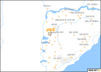 map of Jida