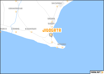 map of Jidōgata