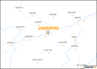 map of Jidongping