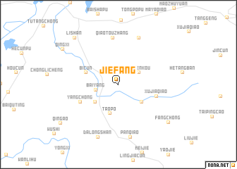map of Jiefang