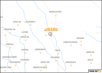 map of Jiegou