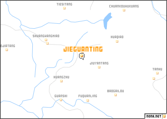 map of Jieguanting