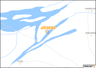 map of Jieheba