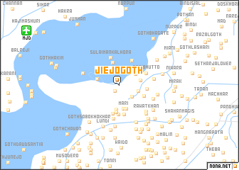 map of Jie jo Goth