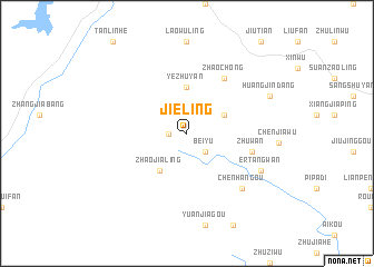 map of Jieling