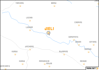 map of Jieli