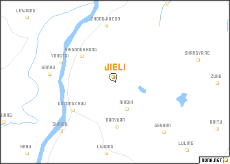 map of Jieli