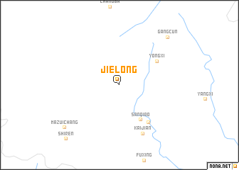 map of Jielong