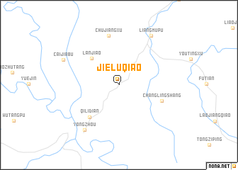 map of Jielüqiao