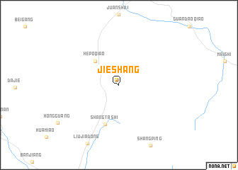 map of Jieshang