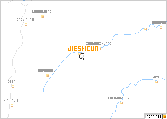 map of Jieshicun
